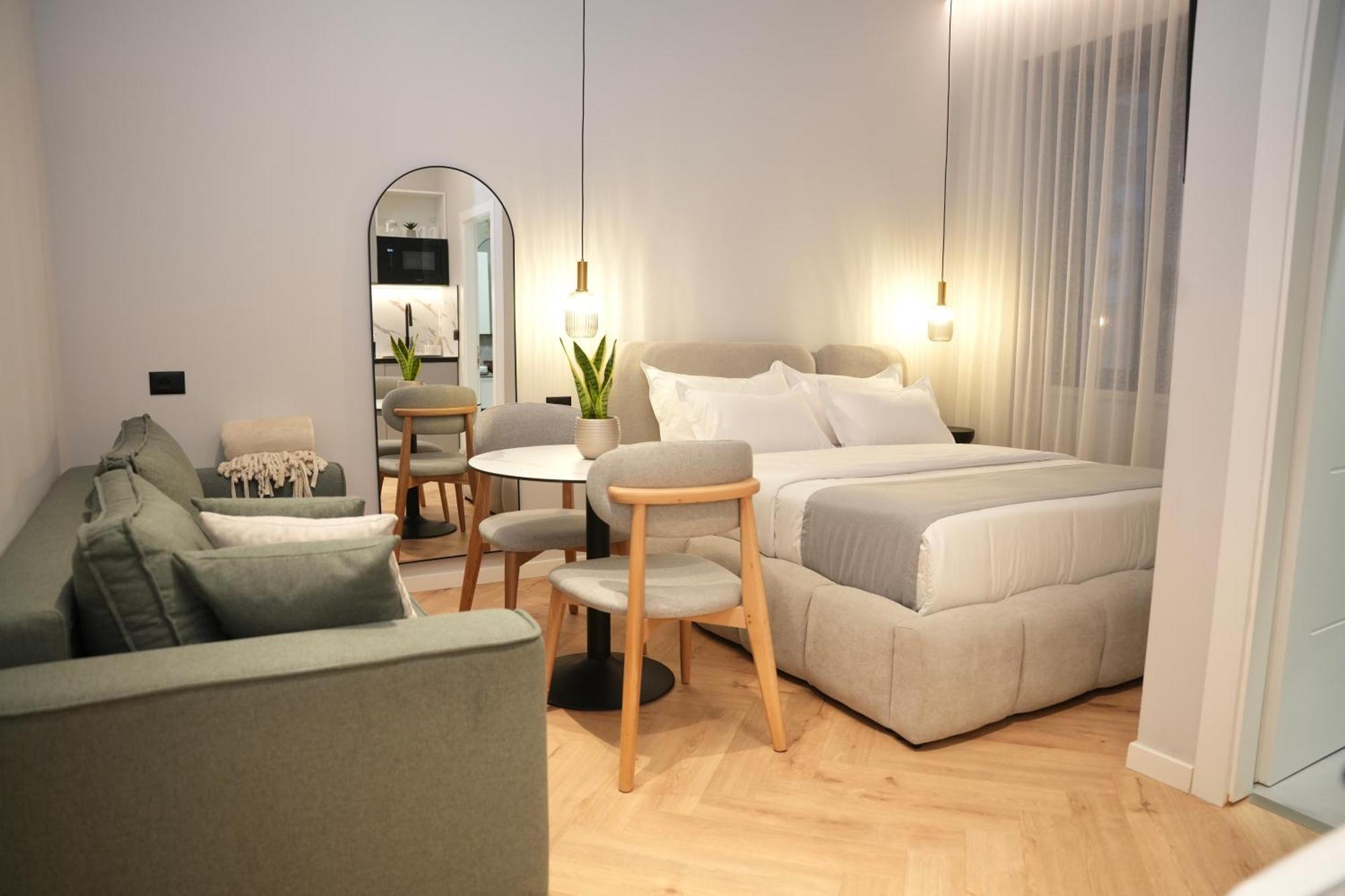 Nea Deluxe Apart-Hotel Тирана Екстер'єр фото